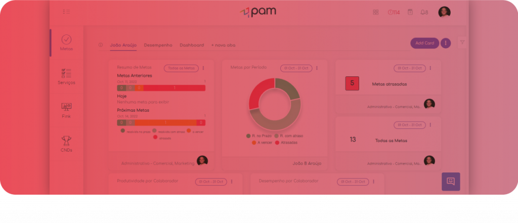 Pam: um sistema de gestão eficiente